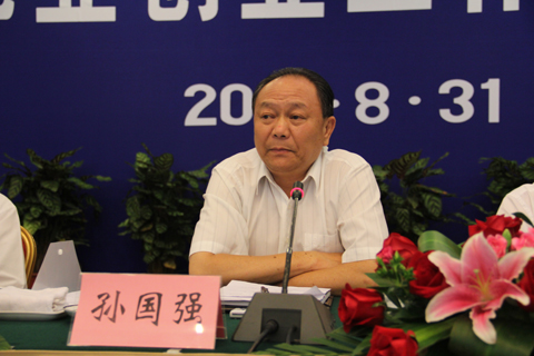 孙国强副省长作重要讲话